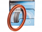 Rotary shaft seal A 120x150x12 FPM (1.1-120x150-5 GOST 8752-79)