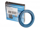 53-1005034 Crankshaft oil-seal front (UMZ-402) without hoop [55x80x10] NBR-440 blue