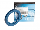 53-1005034 Crankshaft oil-seal front (UMZ-402) without hoop [55x80x10] NBR-440 blue