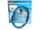 864135-02 Front hub seal KAMAZ 130x154x15 NBR-440 blue